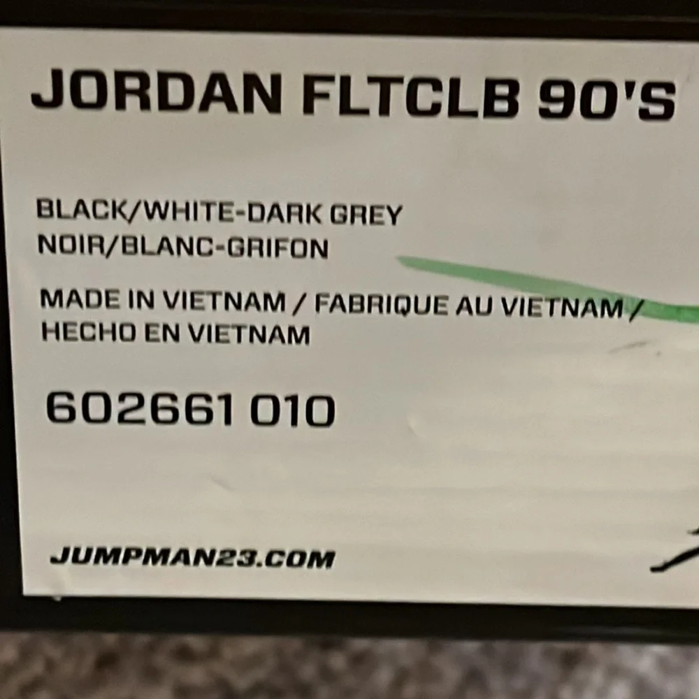 Nike Air Jordan FLTCLB 90’s Flight Club shoes sneakers new 602661 010 Mens 8
